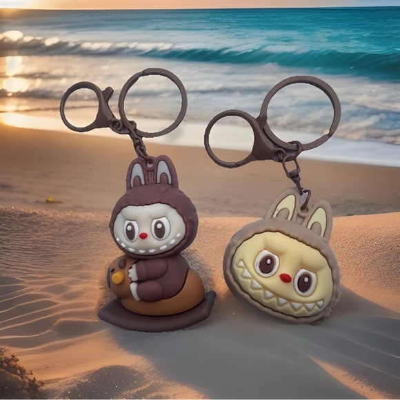 Labubu Other - Cute Labubu Keychains Set of 2